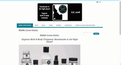 Desktop Screenshot of memecosmetics.net