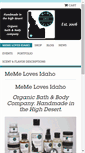 Mobile Screenshot of memecosmetics.net